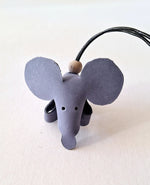 Leren Muis Sleutelhanger