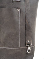 Grijze shopper