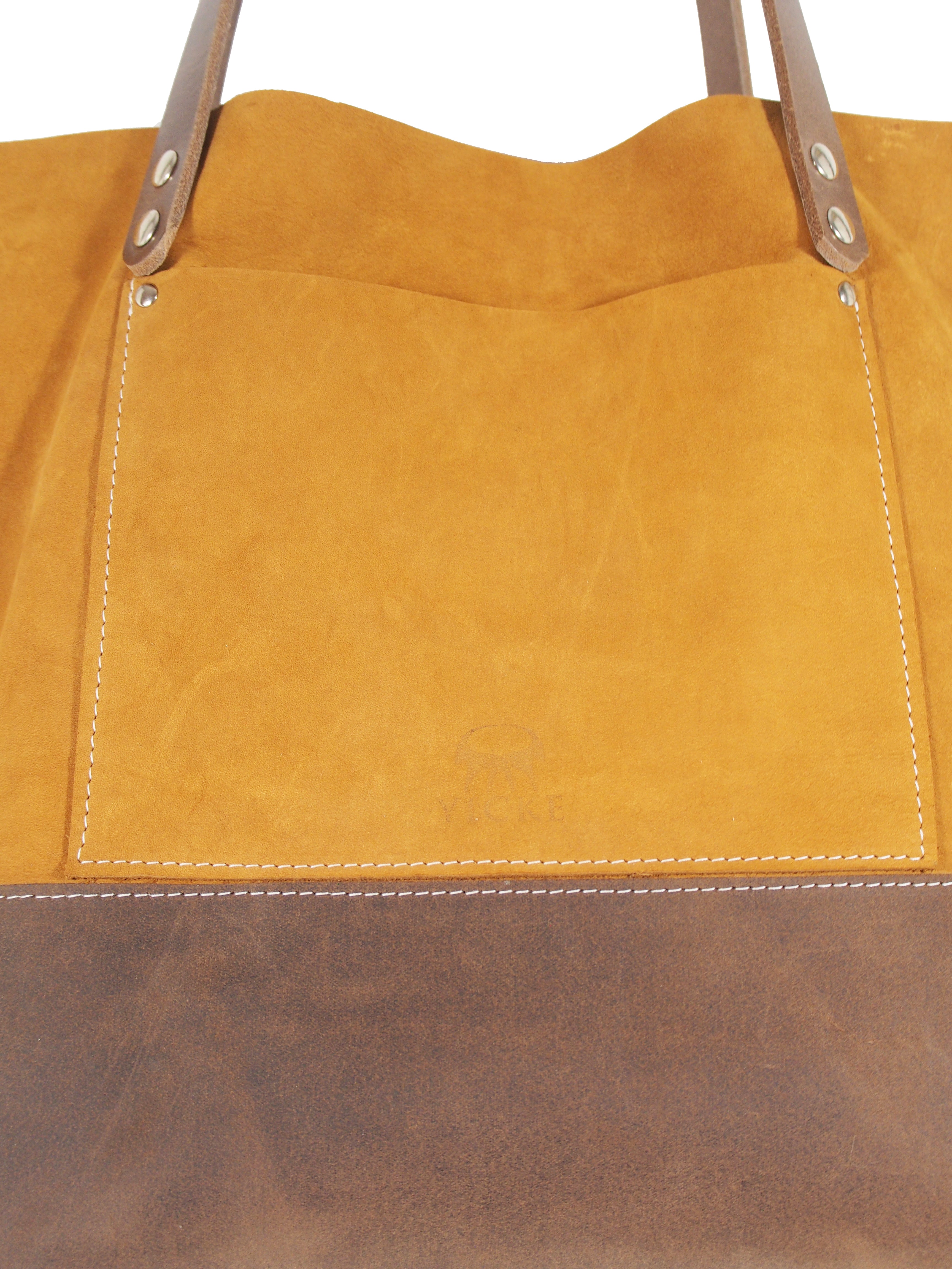 Mosterdgele shopper