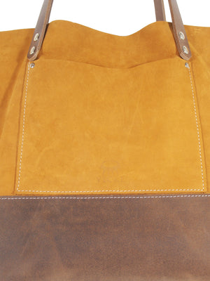 Mosterdgele shopper